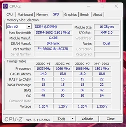 Модуль памяти DDR4 2x16GB/3600 G.Skill Trident Z RGB (F4-3600C18D-32GTZR) фото от покупателей 3