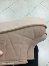 Женские угги низкие кожаные с мехом Allshoes 187866 40 Коричневые (ROZ6501055110)
