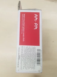 Мильниця Am.Pm Gem скляна настінна black A9034222 фото від покупців 1