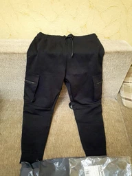 Джоггеры H&M XS светло бежевый 2808930409 фото от покупателей 1