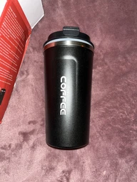 Термокружка Coffee 510 мл, черная (EL7999)
