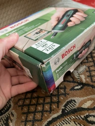 Электроотвертка аккумуляторная Bosch PushDrive 3.6 В, 1.5 Ач, 5 Нм cо сменными насадками (06039C6001) фото от покупателей 2
