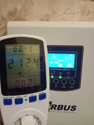 Энергометр, амперметр, вольтметр, ваттметр 3680W Intertek Cat фото от покупателей 10