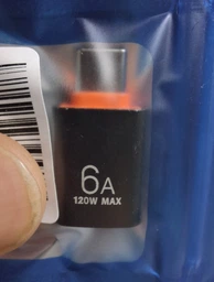 Адаптер-mini OTG, 6 А, USB у Type C, 120 Вт (помаранчевий) фото від покупців 1