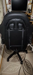Кресло игровое GAMING CHAIR G-001 цвет черный/черный фото от покупателей 3