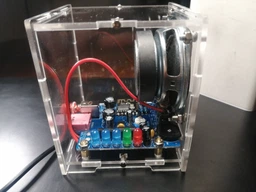 Радіоконструктор блютуз - колонка, акриловий корпус ArduinoKit DIY Kit зроби сам