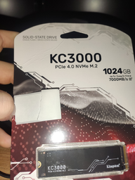SSD диск Kingston KC3000 1TB M.2 2280 NVMe PCIe Gen 4.0 x4 3D TLC NAND (SKC3000S/1024G) фото от покупателей 9