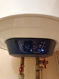 Водонагреватель Ariston круглый BLU1 ECO PL DRY, 80л, 1,8кВт фото от покупателей 18