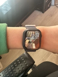 Защитный чехол со стеклом для для Apple Watch 4/5/6/SE/SE 2 (40 мм) Чёрный