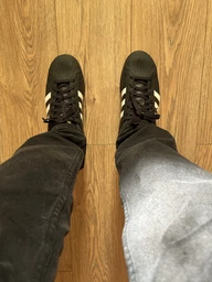 Мужские кеды низкие adidas Originals Superstar IF3637 (10UK) 44.5 Белые (4066764417696) фото от покупателей 3