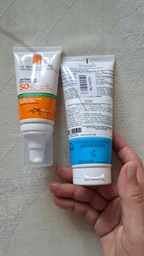 Гель-крем La Roche-Posay Anthelios UVA 400 Oil Control с матирующим эффектом для жирной чувствительной кожи лица очень высокий уровень защиты от UVB и от очень длинных UVA лучей SPF 50+ 50 мл (3337875546430) фото от покупателей 1