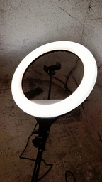 Светодиодная кольцевая LED лампа 14“ 36 см 36 W со штативом 220 см для профессиональной съемки блогеру, визажисту,как дополнительное освещение фото от покупателей 4