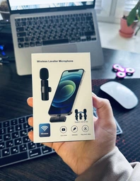 Микрофон петличный беспроводной для iPhone (5-14) Lightning шумоподавления для блоггера видео интервью Plug&Play DKWAY FL-21 черный фото от покупателей 6