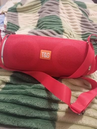 Bluetooth-колонка TG642 з RGB ПІДСВІЧУВАННЯМ, speakerphone, радіо, grey фото від покупців 2
