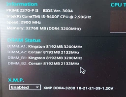 Оперативная память Corsair DDR4-3200 16384MB PC4-25600 (Kit of