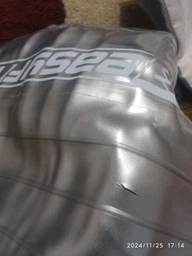 Мяч для фитнеса EasyFit 75 см фиолетовый (фитбол, гимнастический мяч для беременных) EF75V фото от покупателей 12