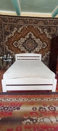 Ліжко FAGUS Техас бук білий ivory 140х200