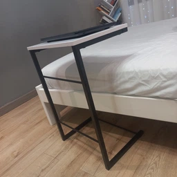 Столик приставной Терри Ferrum-decor 650x440x330 Черный металл ДСП Дуб Сонома 16 мм (TERR004) фото от покупателей 7