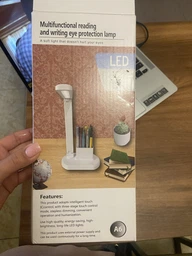 Настольная аккумуляторная LED лампа Desk lamp WHITE (51901CS598) фото от покупателей 4