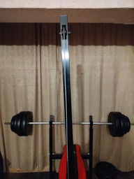 Скамья тренировочная WCG Strong Edition со стойками для штанги, партой Скотта, баттерфляем и тягой (4 положения спинки) фото от покупателей 3