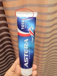 Зубная паста Astera Total Fresh Mint Свежая мята 110 г (3800013511688)