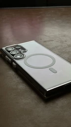 Чехол Ipaky Comely Series с Magsafe для Samsung S24 Ultra Прозрачный фото от покупателей 2