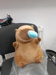 Іграшки Капібара з Соплею Плюшева Обіймашка М'яка My Kigu Антистрес Коричнева 30 см (9065) фото від покупців 1