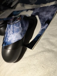 Вінілова наклейка на Sony PlayStation PS4 Slim консоль і контролер з розводами, арт.700293 фото від покупців 2