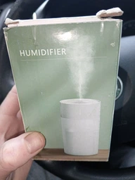 Зволожувач повітря ультразвуковий Н2О Humidifier біло-зелений