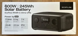 Зарядная станция EcoFlow RIVER 3 UPS / 300 Вт / 245 Вт⋅ч / LiFePO4 (EFRIVER3-UPS-EU-CBox) фото от покупателей 11