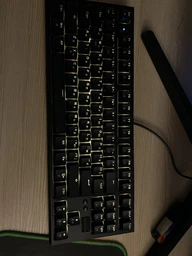 Клавиатура механическая проводная GamePro MK180W Hot-Swap Red Swich TKL RGB White фото от покупателей 15