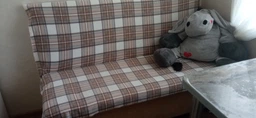 Плед флисовый Home Line Полар Клетка 130х160 см Бежевый (2600001644722) фото от покупателей 2