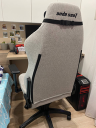 Кресло игровое Anda Seat Luna Size L Grey Fabric (AD18-44-G-F) фото от покупателей 4