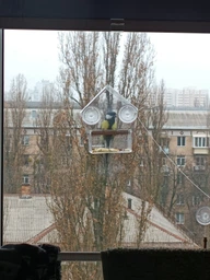 Кормушка для птиц на окно House_for_birds "Теремок" фото от покупателей 9