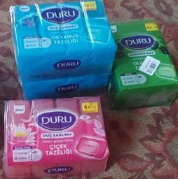 Мыло DURU Fresh Sensations экопак Цветочная Облако 4 х 150 г (8690506494582)