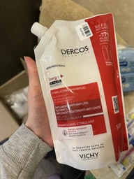 Сменный блок Тонизирующий шампунь Vichy Dercos Энерджи+ с Аминексилом и Ниацинамидом для борьбы с выпадением волос 400 мл (3337875902823) фото от покупателей 2
