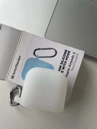 Чехол для наушников Armorstandart Ultrathin Silicone Case With Hook для Apple AirPods 2 Atrovirens (ARM59678) фото от покупателей 2