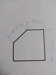 Душова кабіна AquaStream Premium 100 LC Pentagon 100×100 см, з піддоном