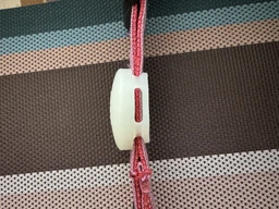Силиконовый AirTag чехол для ошейников и шлей WAUDOG Silicone светонакопительный 15-35 мм (5040Collar)