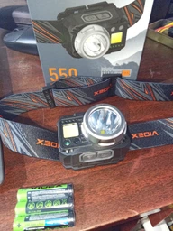 Налобний світлодіодний ліхтарик VIDEX VLF-H075C 550Lm 5000K фото від покупців 7