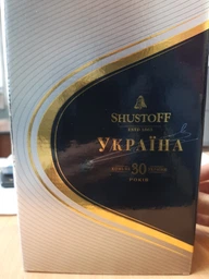 Коньяк Шустов Україна 0.7 л 43% в подарочной упаковке (4820000948968) фото от покупателей 8