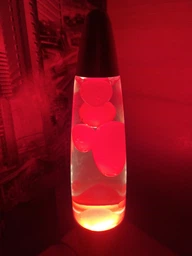 Настольная Лава лампа с воском LAVA LAMP 41см Красная фото от покупателей 2
