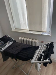 Электрическая сушилка для белья напольная Clothes Dry 230W с обогревом боковых крыльев Rainberg PRO 148х54х73 (RA-0149) фото от покупателей 3