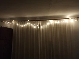 Світлодіодна гірлянда "Сніжинки" 20 LED, 3м, на батарейках АА, Білий