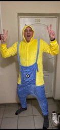 Пижама кигуруми Миньон Желтый Kigurumi kcr0026 S (149-159 см)