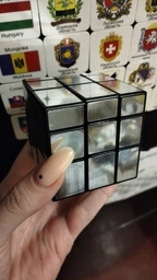 Кубик Рубіка срібний Smart Cube SC351 Дзеркальний фото от покупателей 2