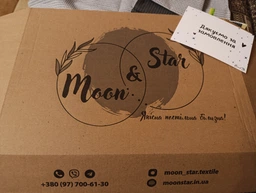 Комплект постільної білизни Moon&Star полуторний євро 160х220 наволочки 2х40х60 Dandelion Бязь Gold Люкс (MS-820000960) фото від покупців 14