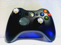 Силіконові накладки на стіки One Piece: Luffy GEAR 5 (Black) для геймпадів Sony DualShock PS4 / DualSense PS5 / Xbox Series|One (2шт.) [447688823]