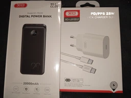 Универсальная мобильная батарея УМБ XO PR239 20000mAh PD20W + QC22.5W Black (081s) фото від покупців 17