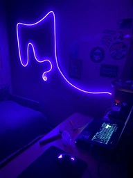 Умная гибкая неоновая светодиодная лента Neon Rope LED RGB-IC 5м с Bluetooth адаптером и синхронизацией музыки фото от покупателей 7